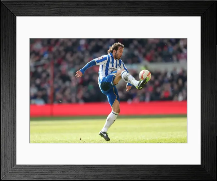 Framed Print : Brighton & Hove Albion vs. Nottingham Forest (Away) - A Look Back at the 2012-13 Season: 30-03-2013 Framed Print : Brighton & Hove Albion vs. Nottingham Forest (Away) - A Look Back at the 2012-13 Season: 30-03-2013