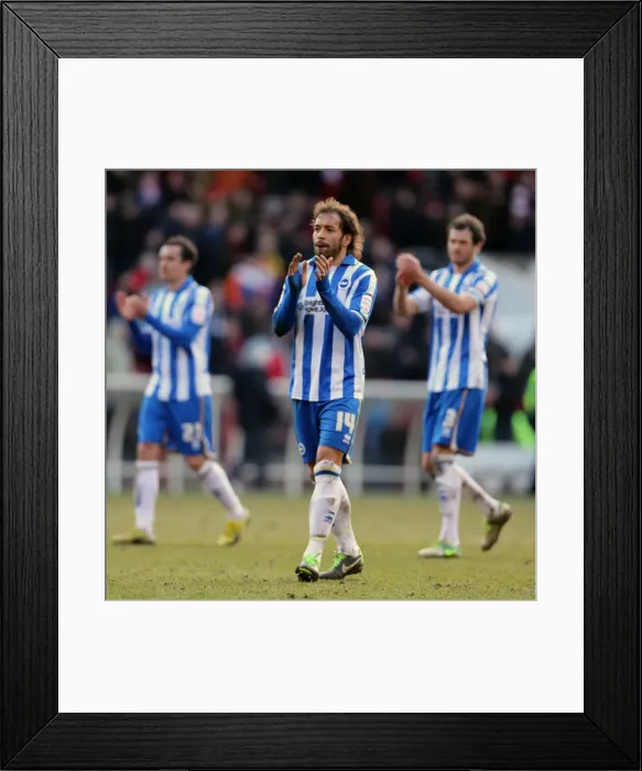 Framed Print : Brighton & Hove Albion vs. Nottingham Forest: 2012-13 Season Away Game Framed Print : Brighton & Hove Albion vs. Nottingham Forest: 2012-13 Season Away Game