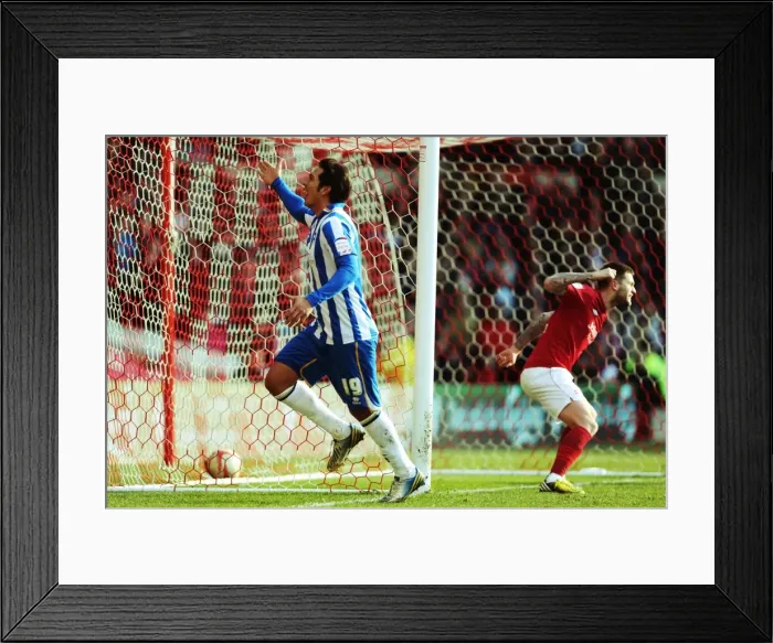 Framed Print : Brighton & Hove Albion vs. Nottingham Forest (Away) - A Look Back at the 2012-13 Season: 30-03-2013 Framed Print : Brighton & Hove Albion vs. Nottingham Forest (Away) - A Look Back at the 2012-13 Season: 30-03-2013