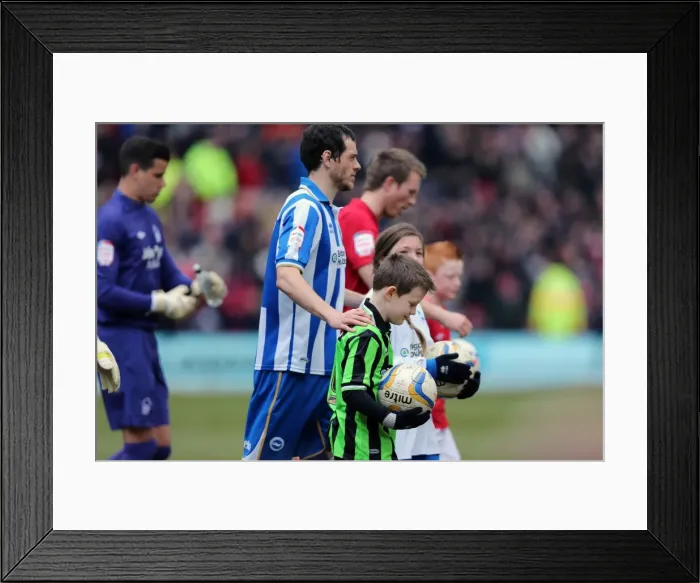 Framed Print : Brighton & Hove Albion vs. Nottingham Forest (Away) - A 2012-13 Season Flashback: 30-03-2013 Framed Print : Brighton & Hove Albion vs. Nottingham Forest (Away) - A 2012-13 Season Flashback: 30-03-2013