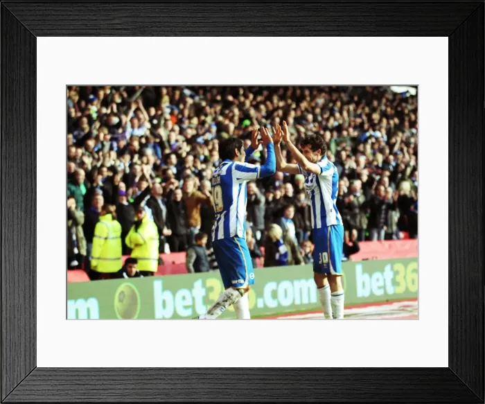 Framed Print : Brighton & Hove Albion vs. Nottingham Forest: Away Game - 2012-13 Season (March 30, 2013) Framed Print : Brighton & Hove Albion vs. Nottingham Forest: Away Game - 2012-13 Season (March 30, 2013)