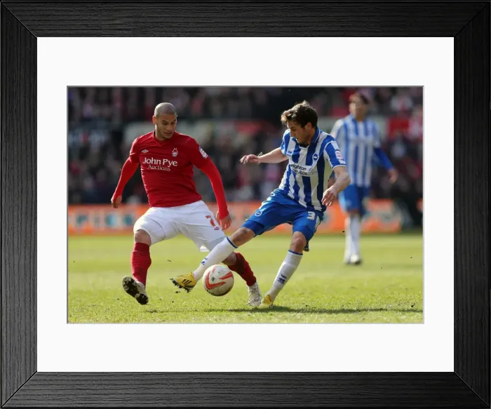 Framed Print : Brighton & Hove Albion vs. Nottingham Forest (Away) - 30-03-2013: A Look Back at the 2012-13 Season's Away Game Framed Print : Brighton & Hove Albion vs. Nottingham Forest (Away) - 30-03-2013: A Look Back at the 2012-13 Season's Away Game