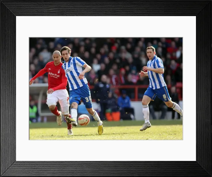 Framed Print : Brighton & Hove Albion vs. Nottingham Forest (Away) - A 2012-13 Season Flashback: 30-03-2013 Framed Print : Brighton & Hove Albion vs. Nottingham Forest (Away) - A 2012-13 Season Flashback: 30-03-2013