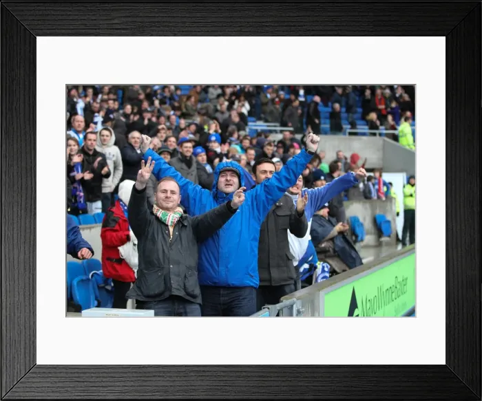 Framed Print : Brighton & Hove Albion vs. Crystal Palace (2012-13): A Nostalgic Look Back at the Exciting Clash on March 17, 2013 Framed Print : Brighton & Hove Albion vs. Crystal Palace (2012-13): A Nostalgic Look Back at the Exciting Clash on March 17, 2013