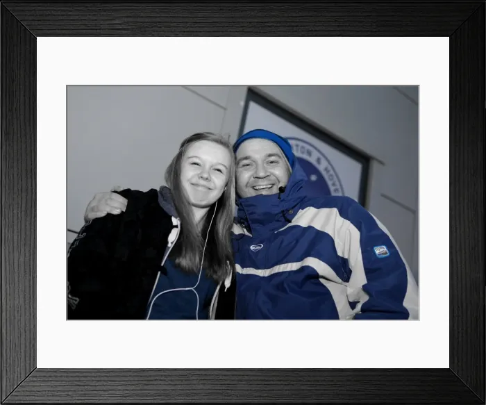 Framed Print : Electric Atmosphere at The Amex Stadium: Brighton & Hove Albion FC Crowd Shots (2012-2013) Framed Print : Electric Atmosphere at The Amex Stadium: Brighton & Hove Albion FC Crowd Shots (2012-2013)