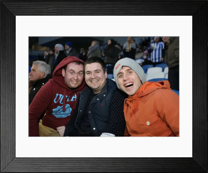 Framed Print : Brighton and Hove Albion FC: The Electric Atmosphere of Amex Stadium (2012-2013) - Crowd Shots Framed Print : Brighton and Hove Albion FC: The Electric Atmosphere of Amex Stadium (2012-2013) - Crowd Shots