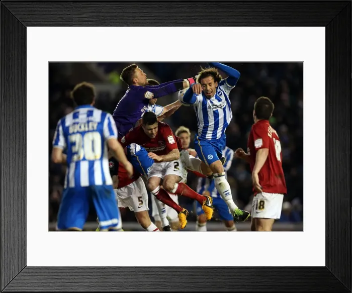 Framed Print : Brighton & Hove Albion vs Charlton Athletic (2012-13): A Home Game Review Framed Print : Brighton & Hove Albion vs Charlton Athletic (2012-13): A Home Game Review