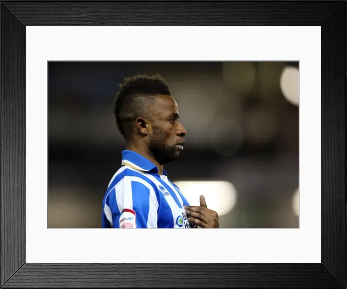Framed Print : Brighton & Hove Albion's Radiant Midfield Maestro: Kazenga LuaLua Framed Print : Brighton & Hove Albion's Radiant Midfield Maestro: Kazenga LuaLua