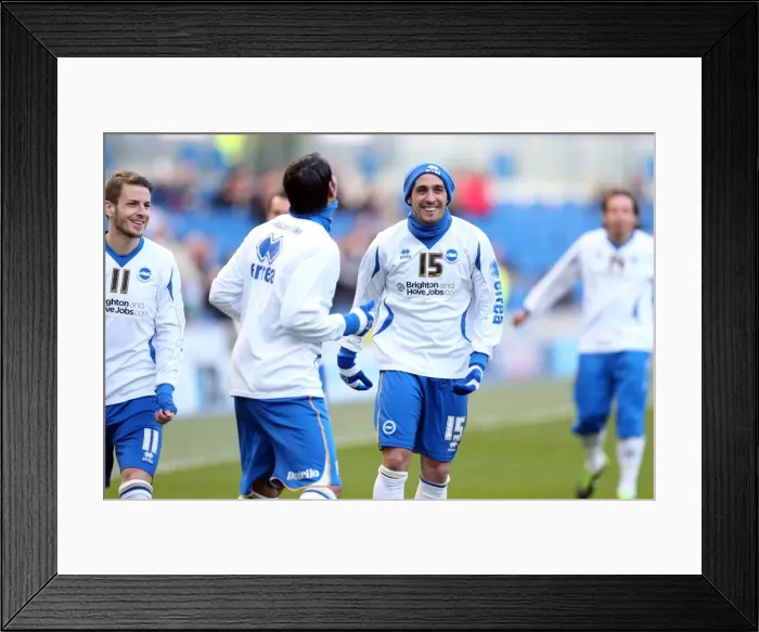 Framed Print : Brighton & Hove Albion vs Charlton Athletic: 2012-13 Home Game Framed Print : Brighton & Hove Albion vs Charlton Athletic: 2012-13 Home Game