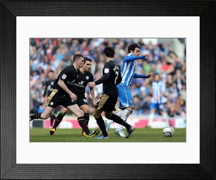 Framed Print : Leonardo Ulloa's Unforgettable Display: Brighton & Hove Albion vs Leicester City (April 6, 2013) Framed Print : Leonardo Ulloa's Unforgettable Display: Brighton & Hove Albion vs Leicester City (April 6, 2013)