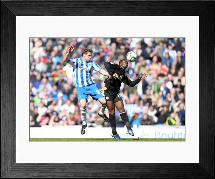 Framed Print : Matthew Upson's Focus: Brighton & Hove Albion vs Leicester City, NPower Championship Showdown at Amex Stadium (April 6, 2013) Framed Print : Matthew Upson's Focus: Brighton & Hove Albion vs Leicester City, NPower Championship Showdown at Amex Stadium (April 6, 2013)