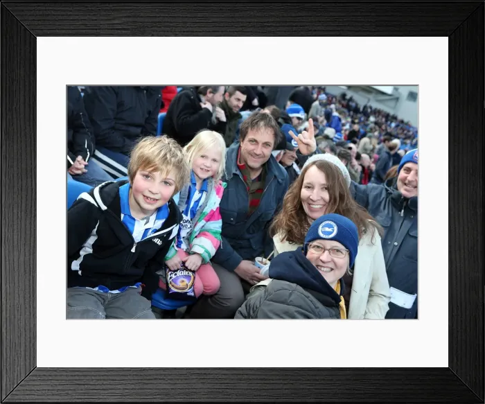 Framed Print : Seaside Passion: Brighton & Hove Albion FC Crowd Shots at the Amex Stadium 2012-2013 Framed Print : Seaside Passion: Brighton & Hove Albion FC Crowd Shots at the Amex Stadium 2012-2013