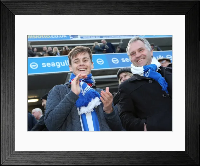 Framed Print : Brighton & Hove Albion FC: Electrifying Crowds at The Amex Stadium (2012-2013) Framed Print : Brighton & Hove Albion FC: Electrifying Crowds at The Amex Stadium (2012-2013)