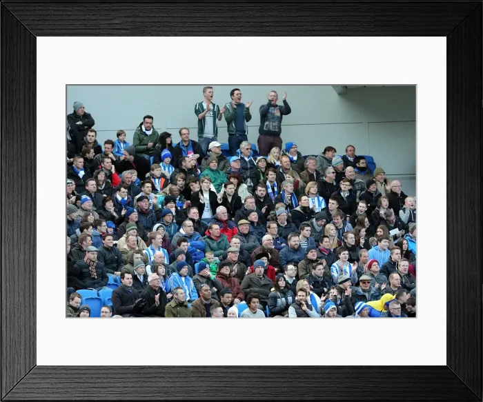 Framed Print : A Glance into the Past: Brighton & Hove Albion vs Leicester City (06-04-2013) - 2012-13 Season Home Game Framed Print : A Glance into the Past: Brighton & Hove Albion vs Leicester City (06-04-2013) - 2012-13 Season Home Game