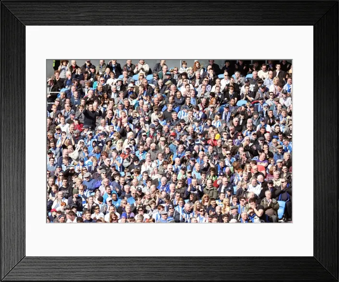 Framed Print : Brighton & Hove Albion vs. Leicester City: A 2012-13 Home Game Framed Print : Brighton & Hove Albion vs. Leicester City: A 2012-13 Home Game