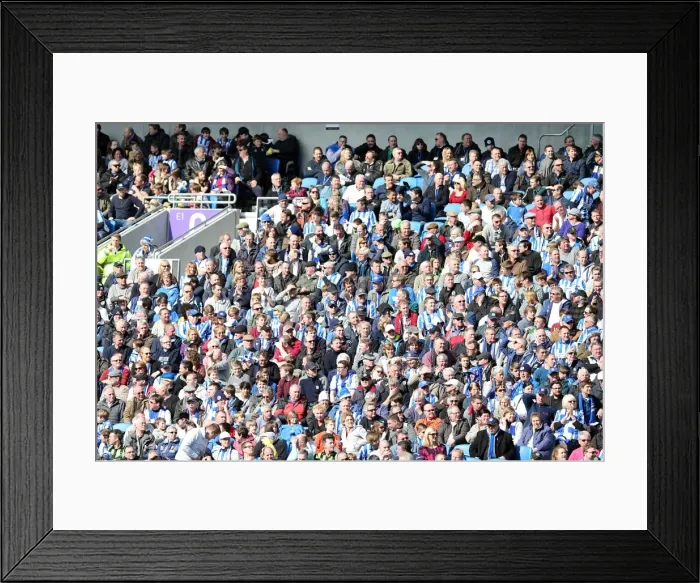 Framed Print : Brighton & Hove Albion vs. Leicester City (06-04-2013): A Glance at the 2012-13 Home Season Framed Print : Brighton & Hove Albion vs. Leicester City (06-04-2013): A Glance at the 2012-13 Home Season