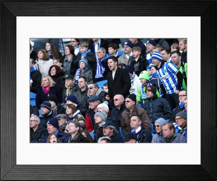 Framed Print : Brighton & Hove Albion vs. Leicester City (06-04-2013): A Glimpse into the 2012-13 Home Season Framed Print : Brighton & Hove Albion vs. Leicester City (06-04-2013): A Glimpse into the 2012-13 Home Season