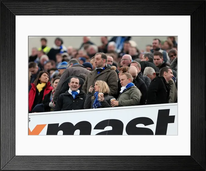 Framed Print : Brighton & Hove Albion vs Leicester City (2012-13): A Past Season's Home Game