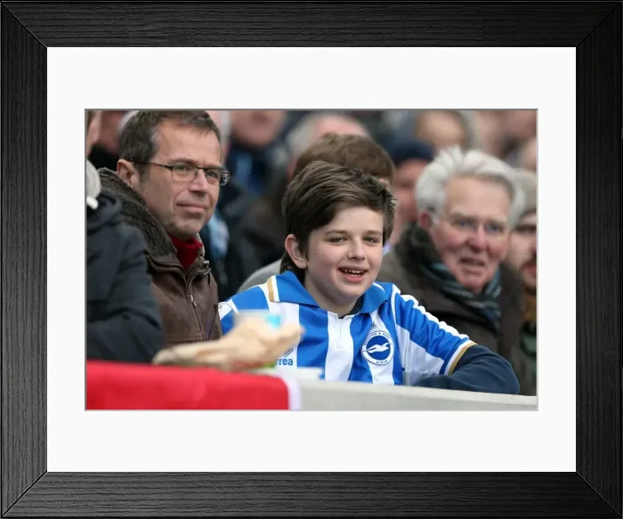 Framed Print : Brighton & Hove Albion vs. Leicester City (2012-13): A Nostalgic Look Back at Our Past Home Game Framed Print : Brighton & Hove Albion vs. Leicester City (2012-13): A Nostalgic Look Back at Our Past Home Game