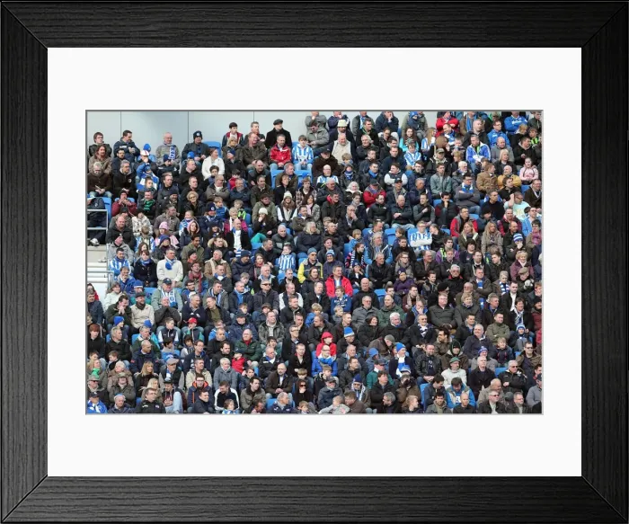 Framed Print : Brighton & Hove Albion vs. Leicester City (06-04-2013): A Glimpse into the 2012-13 Home Season Framed Print : Brighton & Hove Albion vs. Leicester City (06-04-2013): A Glimpse into the 2012-13 Home Season