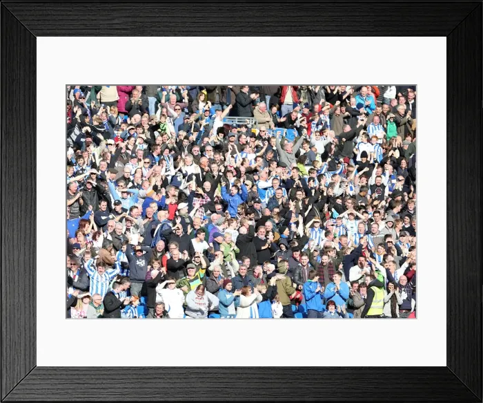 Framed Print : Brighton & Hove Albion vs. Leicester City (2012-13): A Glance at the Exciting Home Game on April 6, 2013 Framed Print : Brighton & Hove Albion vs. Leicester City (2012-13): A Glance at the Exciting Home Game on April 6, 2013