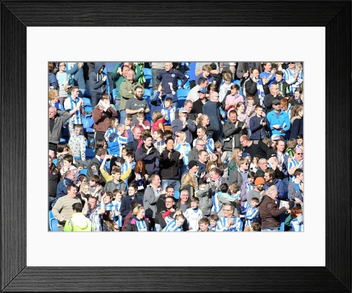Framed Print : Brighton & Hove Albion vs. Leicester City (2012-13): A Home Game Framed Print : Brighton & Hove Albion vs. Leicester City (2012-13): A Home Game