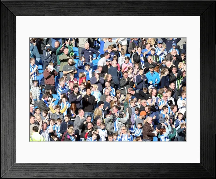 Framed Print : Brighton & Hove Albion vs. Leicester City (06-04-2013): A Glance at the 2012-13 Home Season Framed Print : Brighton & Hove Albion vs. Leicester City (06-04-2013): A Glance at the 2012-13 Home Season