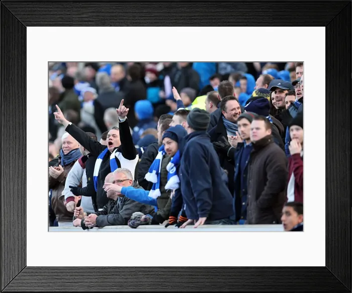 Framed Print : Brighton & Hove Albion vs. Leicester City: A Past Glory (Season 2012-13 Home Game) Framed Print : Brighton & Hove Albion vs. Leicester City: A Past Glory (Season 2012-13 Home Game)