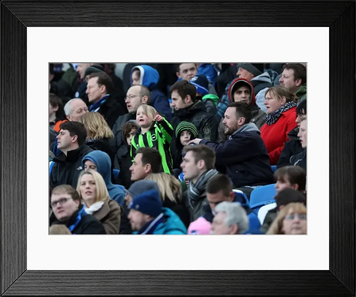Framed Print : Brighton & Hove Albion vs. Leicester City (06-04-2013): A Glimpse into Our 2012-13 Home Season Framed Print : Brighton & Hove Albion vs. Leicester City (06-04-2013): A Glimpse into Our 2012-13 Home Season
