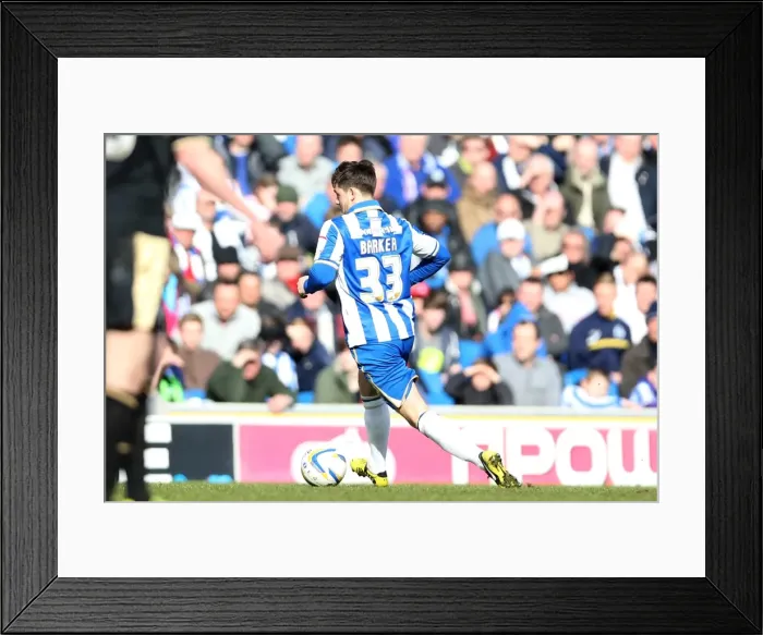 Framed Print : Brighton & Hove Albion vs. Leicester City (06-04-2013): A Look Back at a Past Season's Game