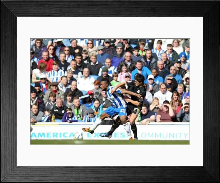 Framed Print : Brighton & Hove Albion vs Leicester City: 2012-13 Home Game Framed Print : Brighton & Hove Albion vs Leicester City: 2012-13 Home Game