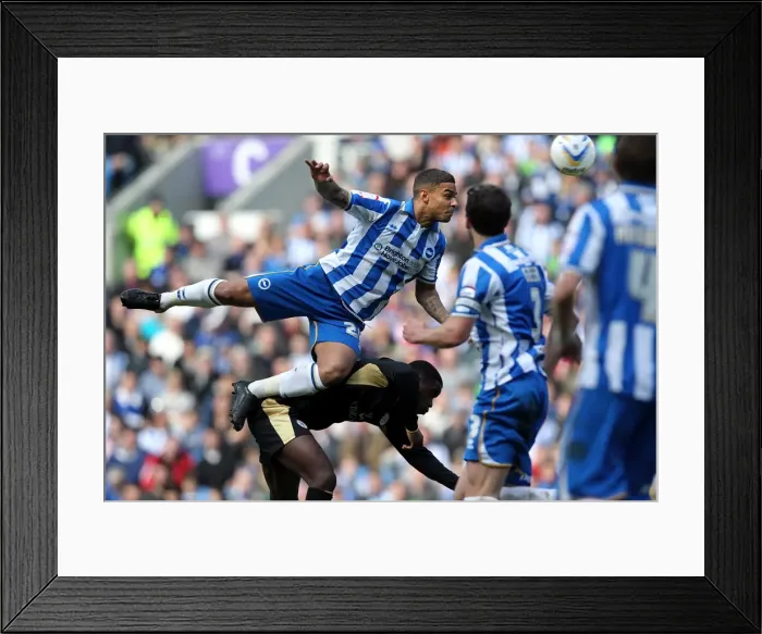 Framed Print : Brighton & Hove Albion vs. Leicester City (06-04-2013): A Look Back at the 2012-13 Home Season - Leicester City Match Framed Print : Brighton & Hove Albion vs. Leicester City (06-04-2013): A Look Back at the 2012-13 Home Season - Leicester City Match