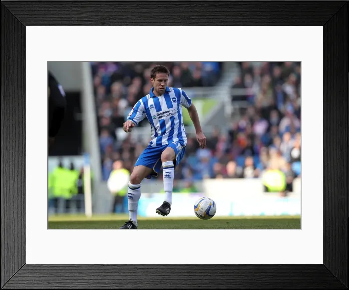 Framed Print : Brighton & Hove Albion vs. Leicester City (06-04-2013) - 2012-13 Season Home Game Framed Print : Brighton & Hove Albion vs. Leicester City (06-04-2013) - 2012-13 Season Home Game