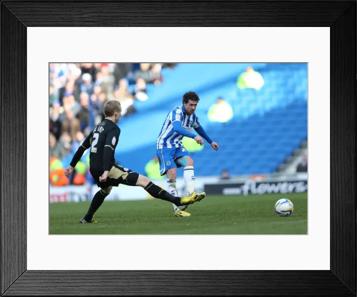 Framed Print : Brighton & Hove Albion vs. Leicester City (2012-13): A Past Season Home Game Framed Print : Brighton & Hove Albion vs. Leicester City (2012-13): A Past Season Home Game