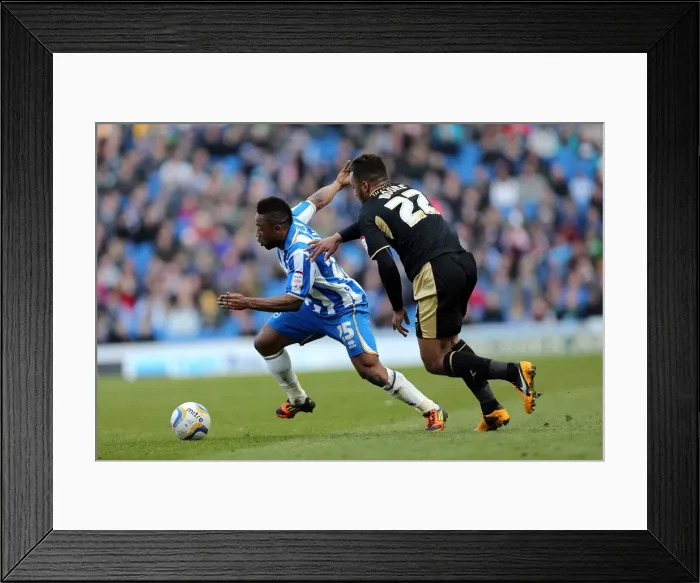 Framed Print : Brighton & Hove Albion vs Leicester City (06-04-2013): A Nostalgic Look Back at the 2012-13 Home Game Framed Print : Brighton & Hove Albion vs Leicester City (06-04-2013): A Nostalgic Look Back at the 2012-13 Home Game