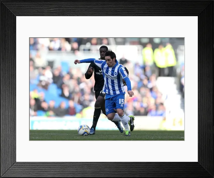 Framed Print : Brighton & Hove Albion vs. Leicester City (06-04-2013) - A Glance into the Past: 2012-13 Season Home Game Framed Print : Brighton & Hove Albion vs. Leicester City (06-04-2013) - A Glance into the Past: 2012-13 Season Home Game