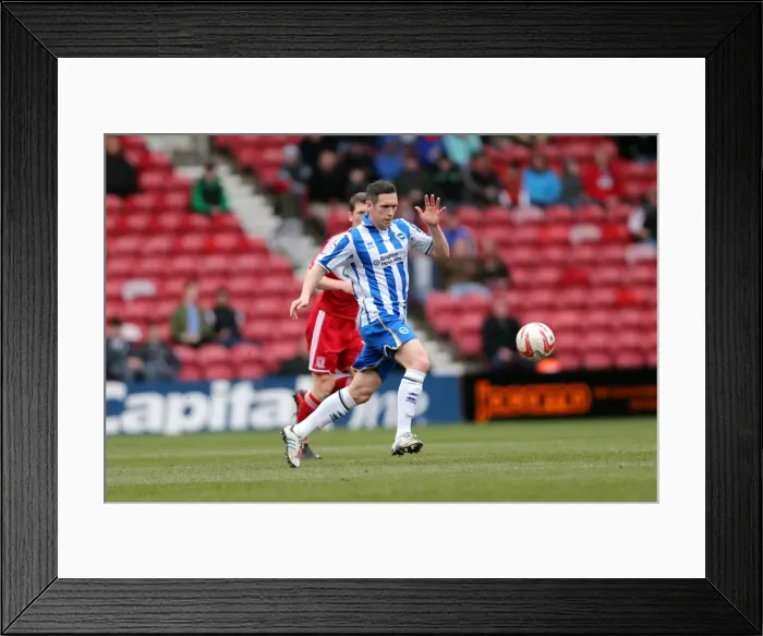 Framed Print : Andrew Crofts Battles in Championship Showdown: Brighton & Hove Albion vs. Middlesbrough (April 13, 2013) Framed Print : Andrew Crofts Battles in Championship Showdown: Brighton & Hove Albion vs. Middlesbrough (April 13, 2013)