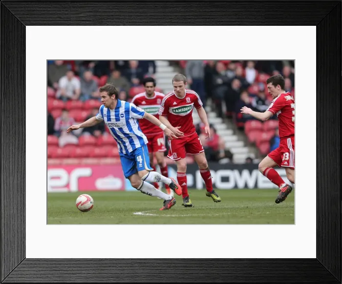 Framed Print : Dean Hammond in Action: Middlesbrough vs. Brighton & Hove Albion, Championship Clash at Riverside Stadium (April 13, 2013) Framed Print : Dean Hammond in Action: Middlesbrough vs. Brighton & Hove Albion, Championship Clash at Riverside Stadium (April 13, 2013)