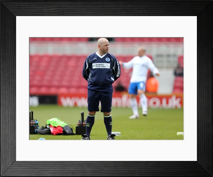 Framed Print : Brighton & Hove Albion vs. Middlesbrough: 2012-13 Away Game Framed Print : Brighton & Hove Albion vs. Middlesbrough: 2012-13 Away Game
