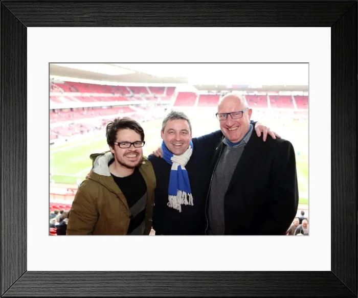 Framed Print : Sea of Supporters: Brighton and Hove Albion Away Games 2012-13 Framed Print : Sea of Supporters: Brighton and Hove Albion Away Games 2012-13