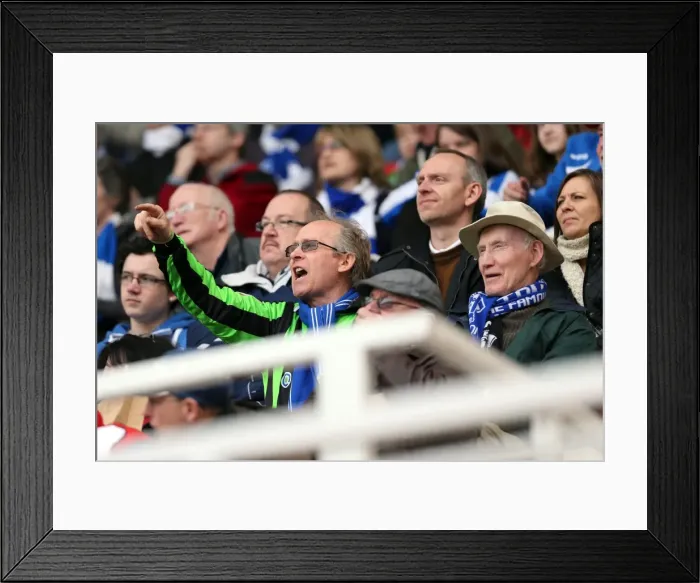 Framed Print : Brighton & Hove Albion vs. Middlesbrough: 2012-13 Away Game Framed Print : Brighton & Hove Albion vs. Middlesbrough: 2012-13 Away Game