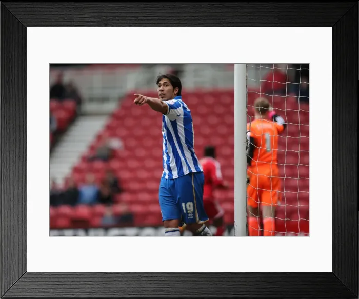 Framed Print : Brighton & Hove Albion vs. Middlesbrough: 2012-13 Away Game Framed Print : Brighton & Hove Albion vs. Middlesbrough: 2012-13 Away Game