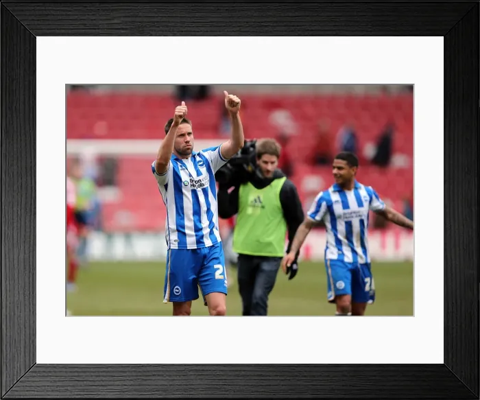 Framed Print : Brighton & Hove Albion vs Middlesbrough: 2012-13 Away Game Framed Print : Brighton & Hove Albion vs Middlesbrough: 2012-13 Away Game