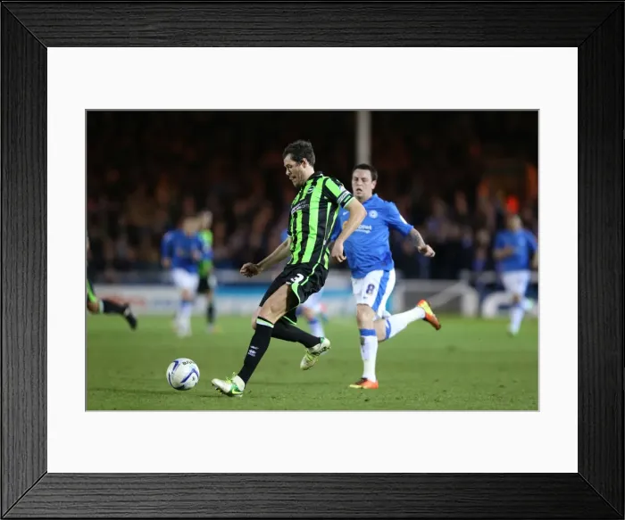 Framed Print : Gordon Greer in Action: Brighton & Hove Albion vs. Middlesbrough, Championship Clash (April 13, 2013) Framed Print : Gordon Greer in Action: Brighton & Hove Albion vs. Middlesbrough, Championship Clash (April 13, 2013)