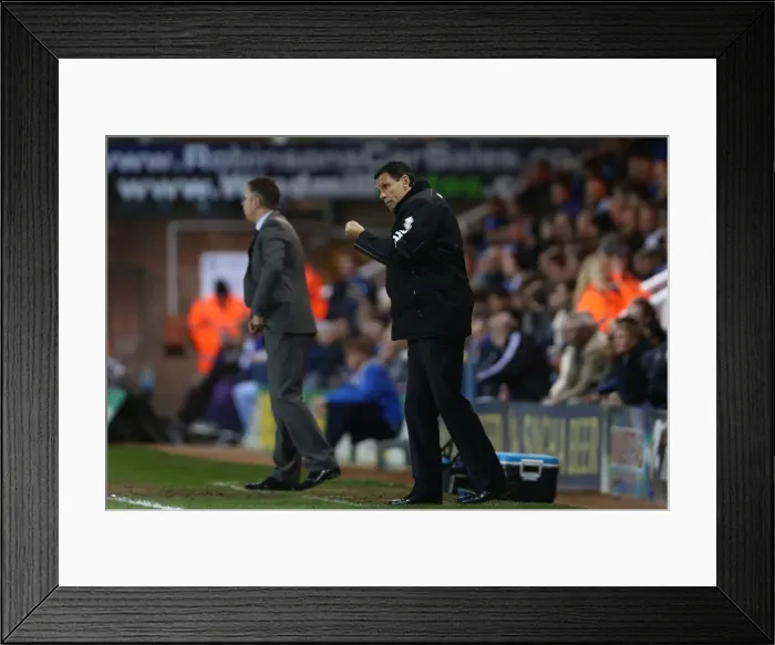 Framed Print : Gus Poyet Leads Brighton & Hove Albion in Championship Showdown Against Middlesbrough at Peterborough, April 2013 Framed Print : Gus Poyet Leads Brighton & Hove Albion in Championship Showdown Against Middlesbrough at Peterborough, April 2013