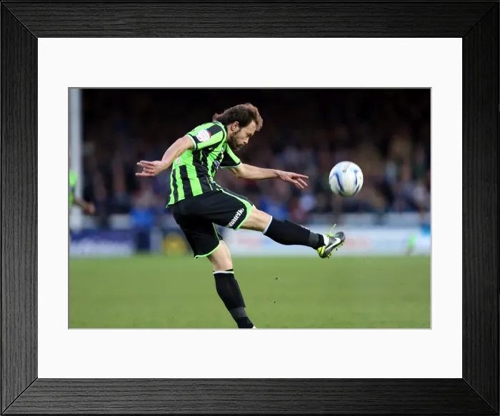 Framed Print : Inigo Calderon in Action: Brighton & Hove Albion vs. Middlesbrough, Championship Match, April 13, 2013 Framed Print : Inigo Calderon in Action: Brighton & Hove Albion vs. Middlesbrough, Championship Match, April 13, 2013