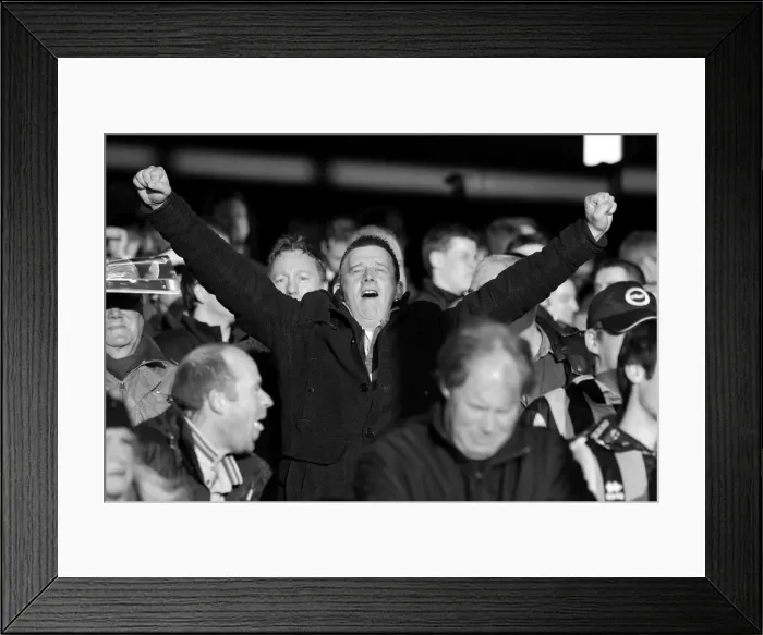 Framed Print : Brighton & Hove Albion Away at Peterborough United (2012-13 Season: Game 38)