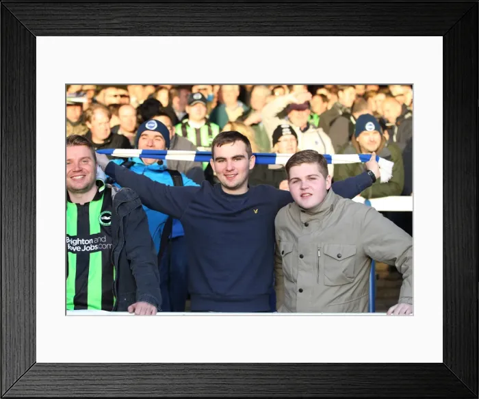 Framed Print : Brighton & Hove Albion vs. Peterborough United (Away, 2012-13 Season: Game 38) Framed Print : Brighton & Hove Albion vs. Peterborough United (Away, 2012-13 Season: Game 38)