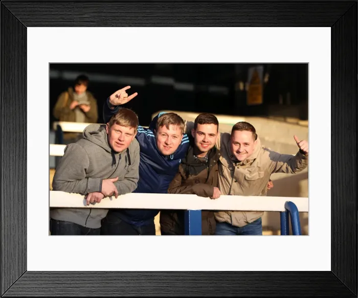 Framed Print : Sea of Supporters: Brighton & Hove Albion Away Games 2012-13 Framed Print : Sea of Supporters: Brighton & Hove Albion Away Games 2012-13