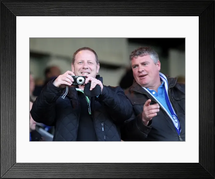 Framed Print : Brighton & Hove Albion vs. Peterborough United (Away) - April 16, 2013: Season 12-13, Away Game Framed Print : Brighton & Hove Albion vs. Peterborough United (Away) - April 16, 2013: Season 12-13, Away Game